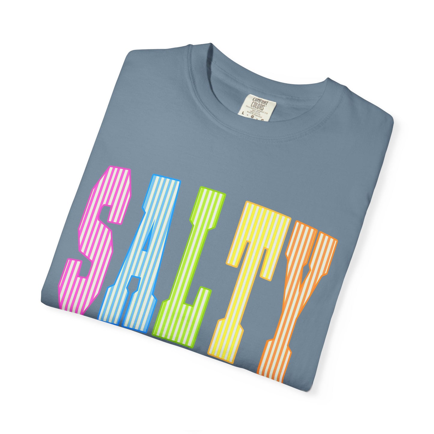 Salty Rainbow Text T-Shirt