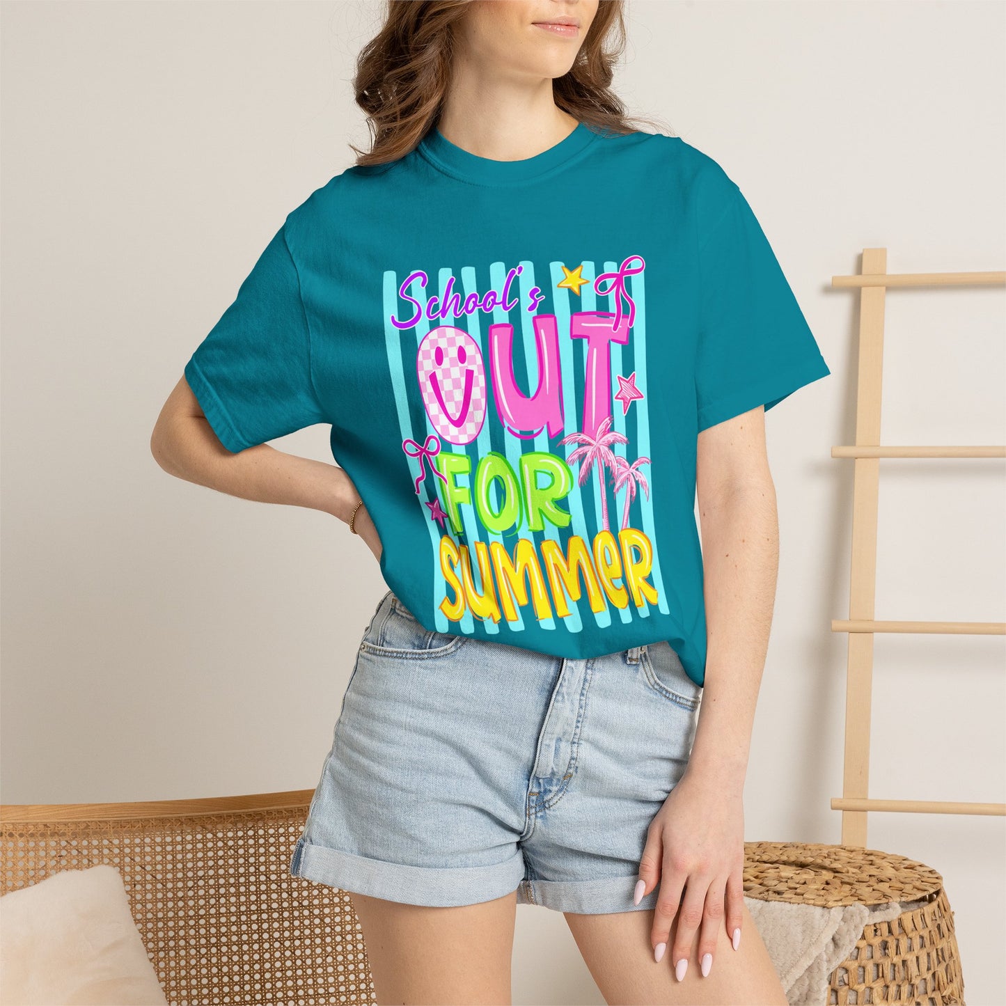 School's Out for Summer T-Shirt On Comfort Colors