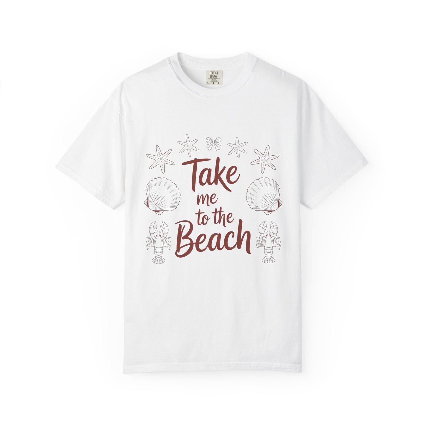 Take Me to the Beach T-Shirt — Summer Shells Graphic Tee