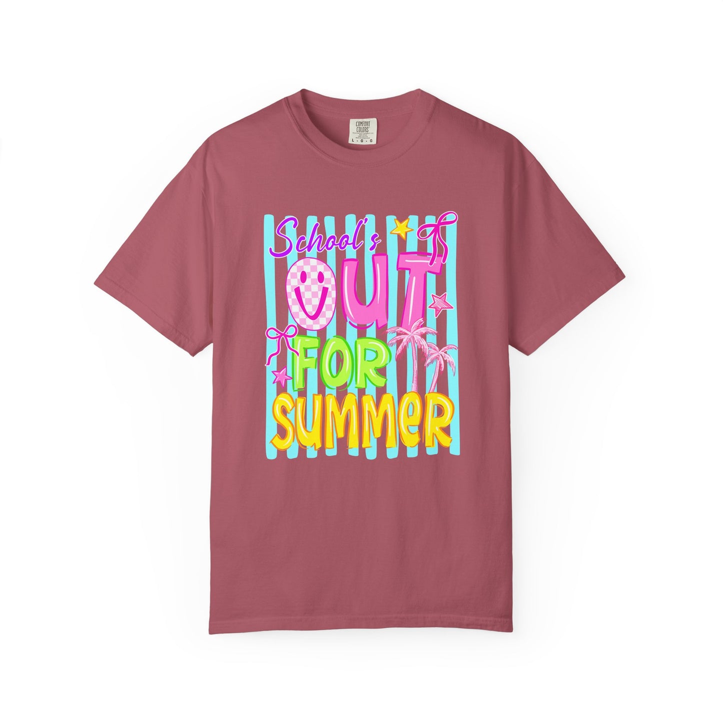 School's Out for Summer T-Shirt On Comfort Colors