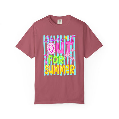 School's Out for Summer T-Shirt On Comfort Colors