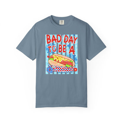 Bad Day To Be A Hot Dog T-Shirt On Comfort Colors