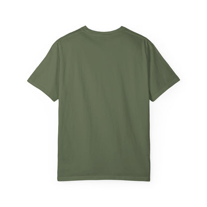 Peace Vibes Rainbow Graphic T-Shirt — 'Peace Out' Retro Stripe Tee - Comfort Colors