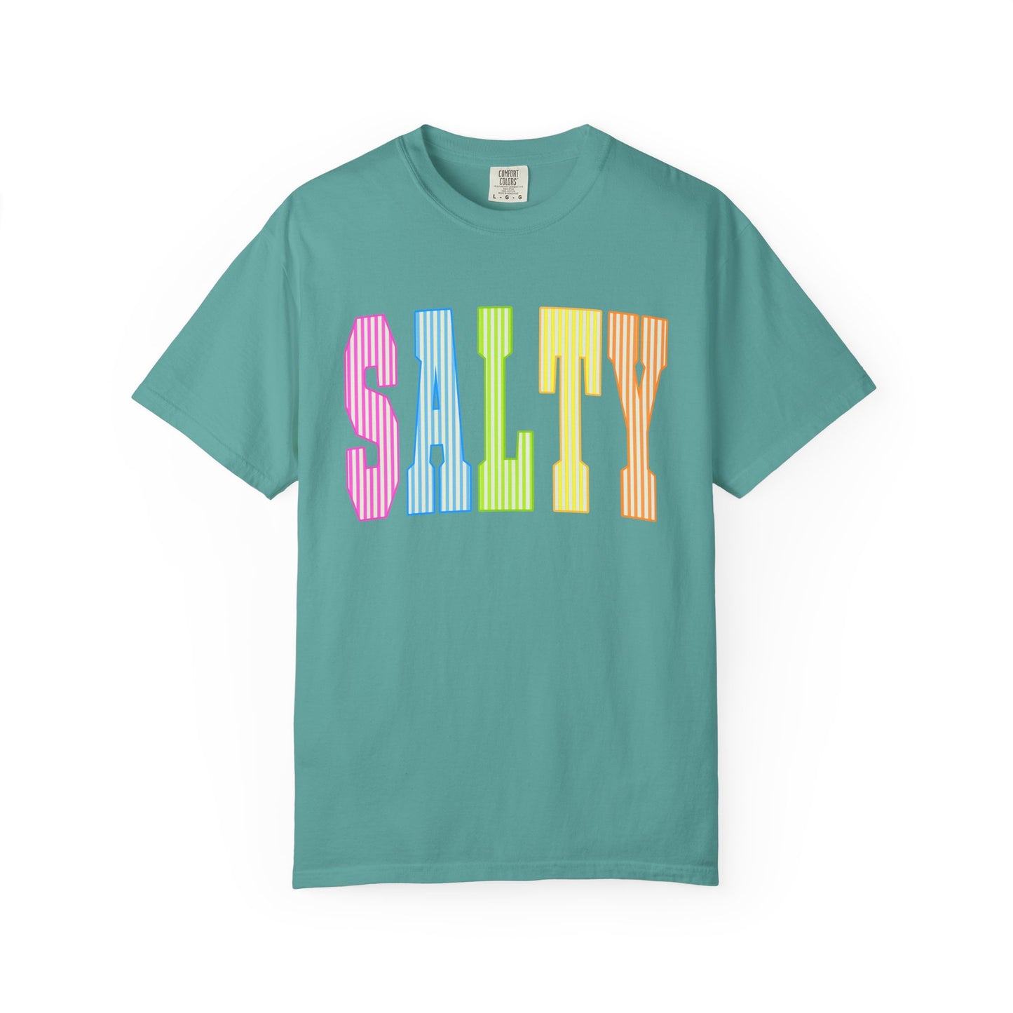 Salty Rainbow Text T-Shirt