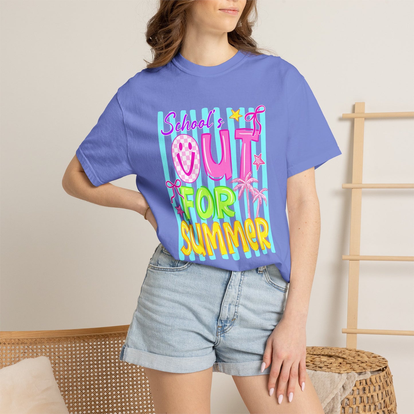 School's Out for Summer T-Shirt On Comfort Colors
