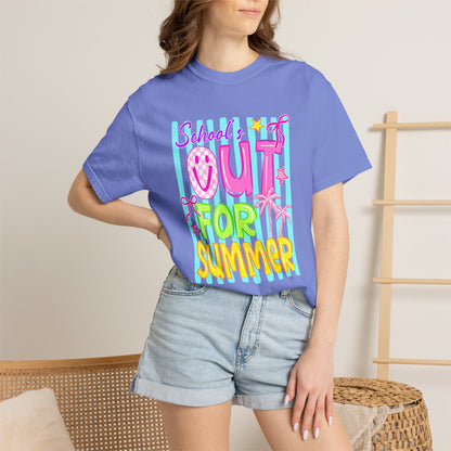 School's Out for Summer T-Shirt On Comfort Colors