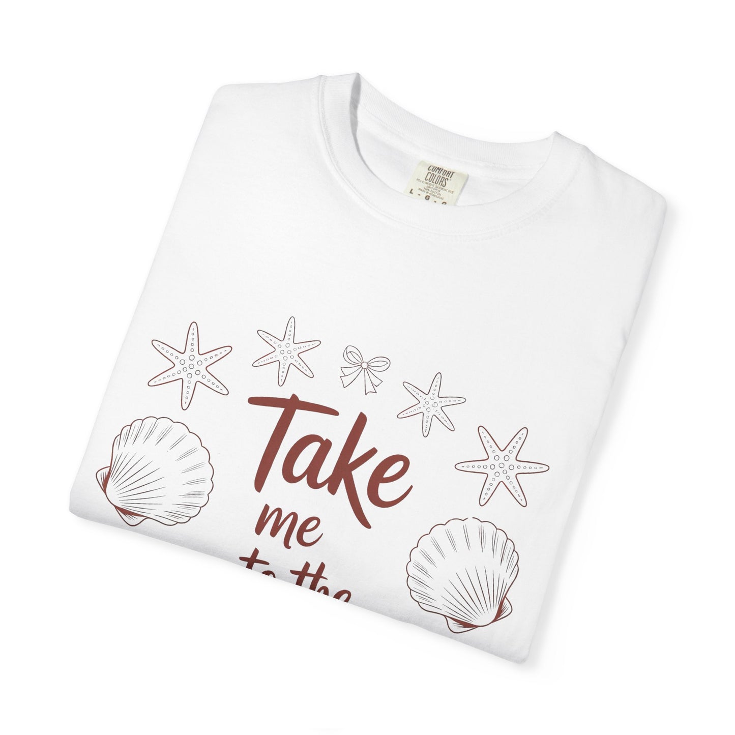 Take Me to the Beach T-Shirt — Summer Shells Graphic Tee