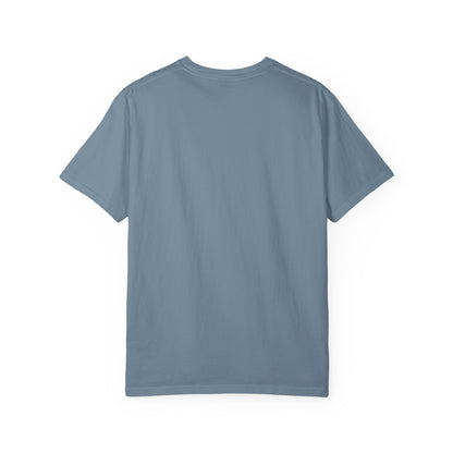 Sunshine Retro Logo T‑Shirt — Pastel Floral Surf Vibes