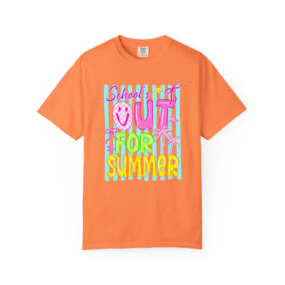 School's Out for Summer T-Shirt On Comfort Colors