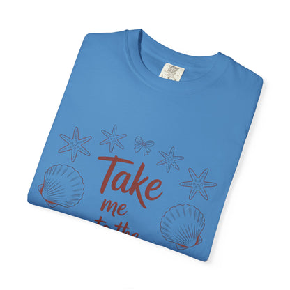 Take Me to the Beach T-Shirt — Summer Shells Graphic Tee