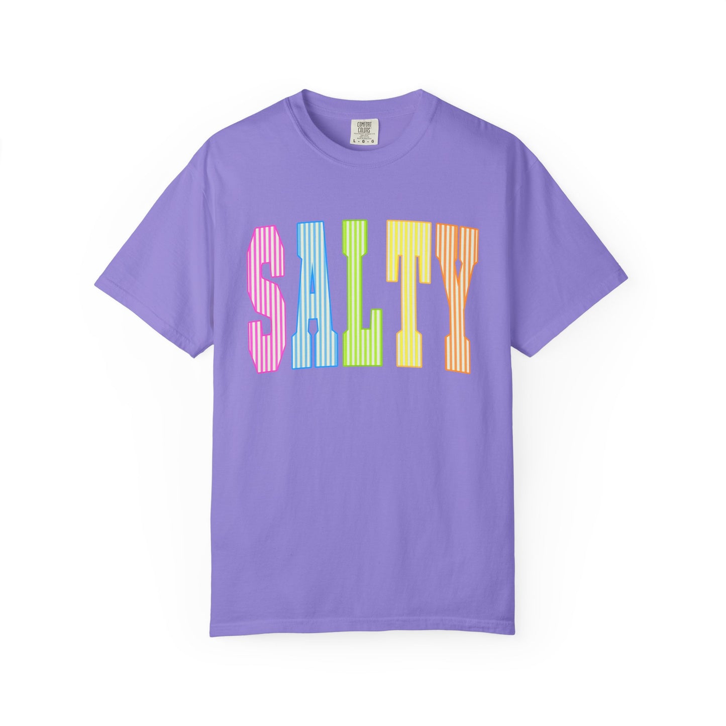 Salty Rainbow Text T-Shirt