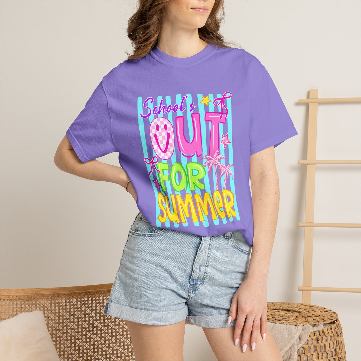 School's Out for Summer T-Shirt On Comfort Colors