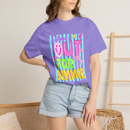 School's Out for Summer T-Shirt On Comfort Colors