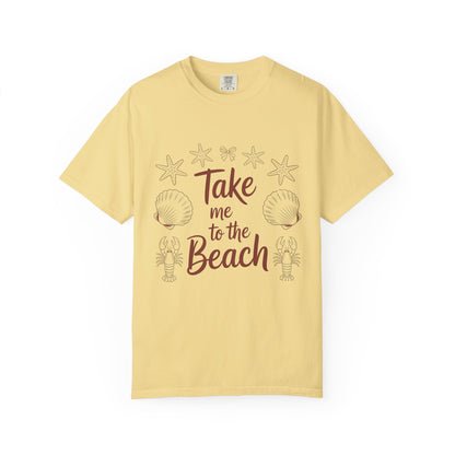 Take Me to the Beach T-Shirt — Summer Shells Graphic Tee