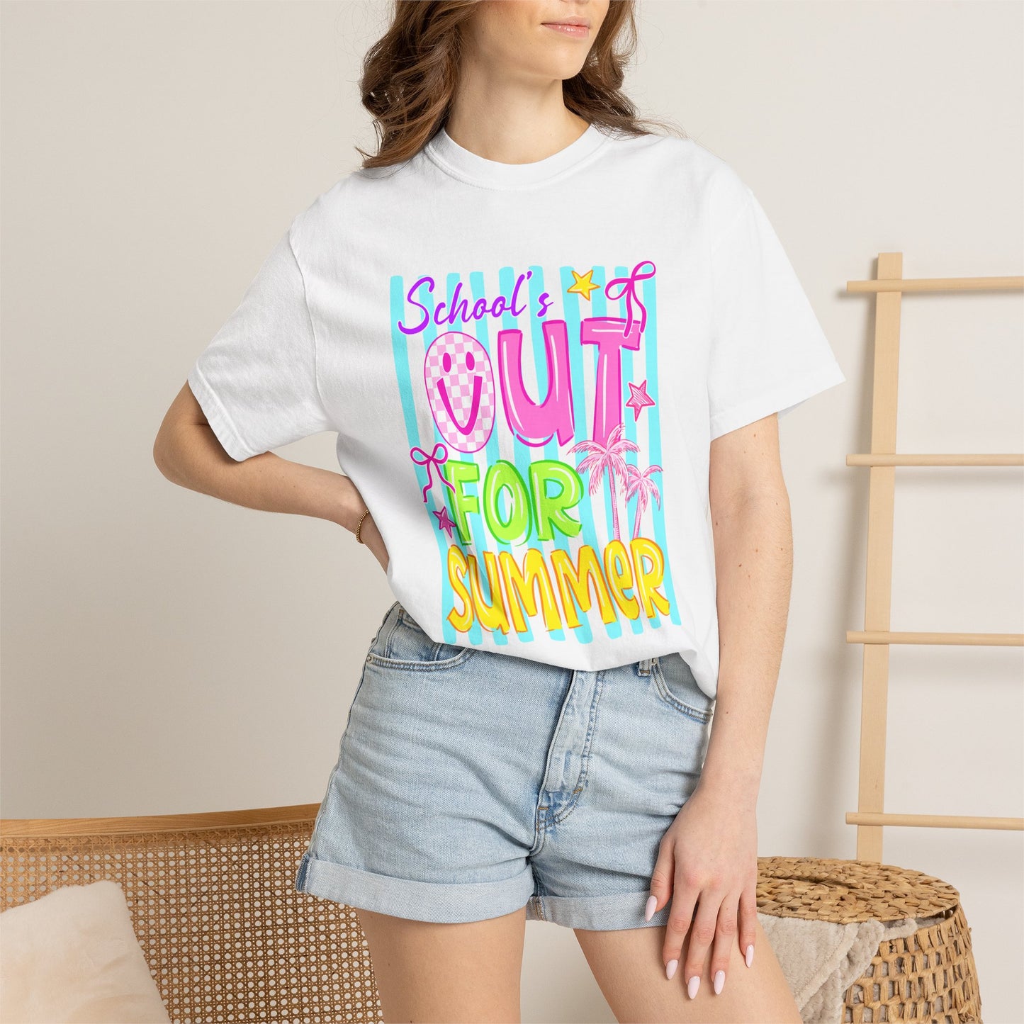 School's Out for Summer T-Shirt On Comfort Colors