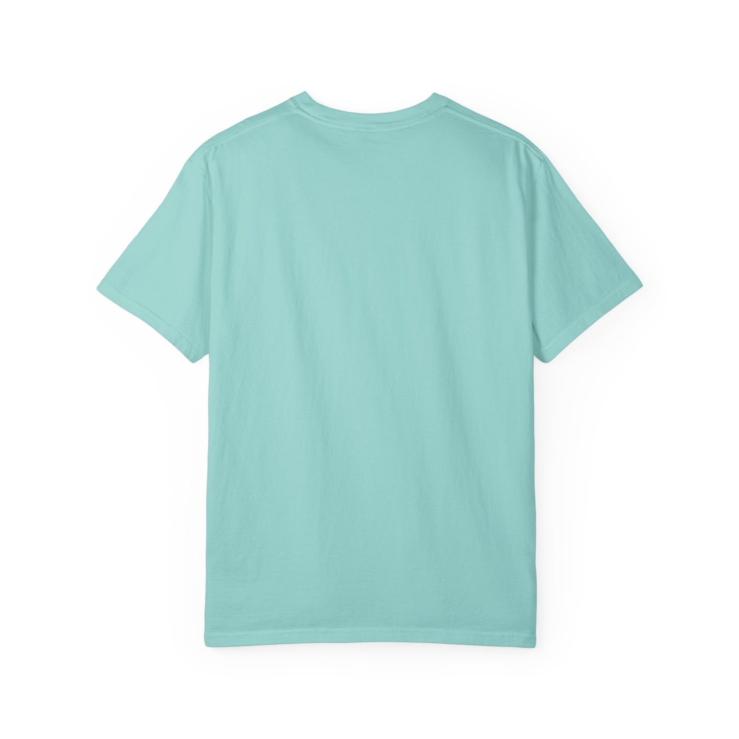 Sunshine Retro Logo T‑Shirt — Pastel Floral Surf Vibes