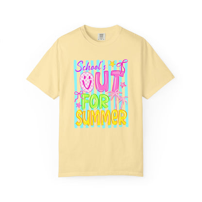 School's Out for Summer T-Shirt On Comfort Colors
