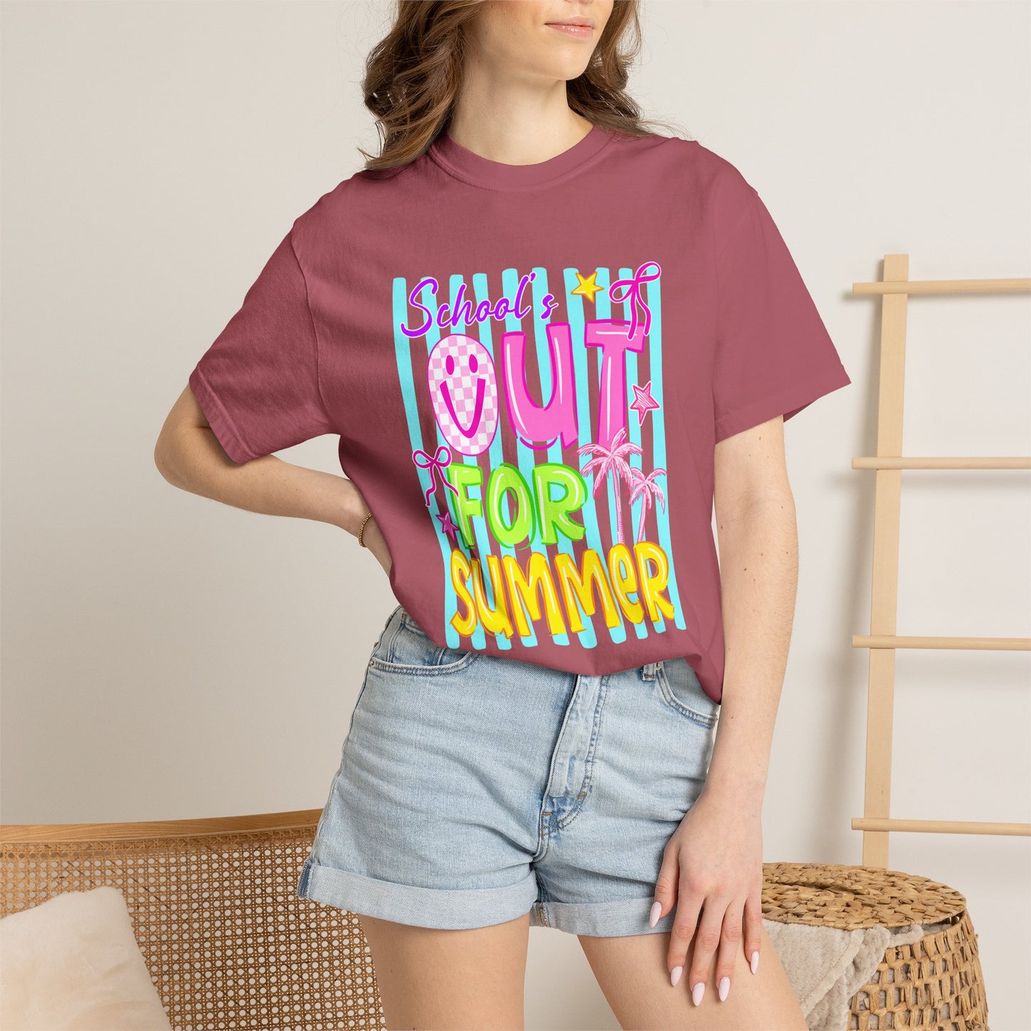 School's Out for Summer T-Shirt On Comfort Colors