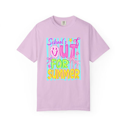 School's Out for Summer T-Shirt On Comfort Colors