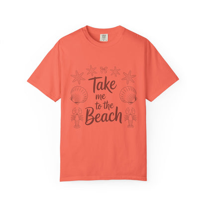 Take Me to the Beach T-Shirt — Summer Shells Graphic Tee