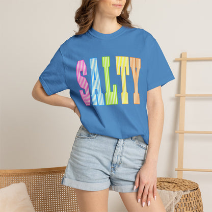 Salty Rainbow Text T-Shirt