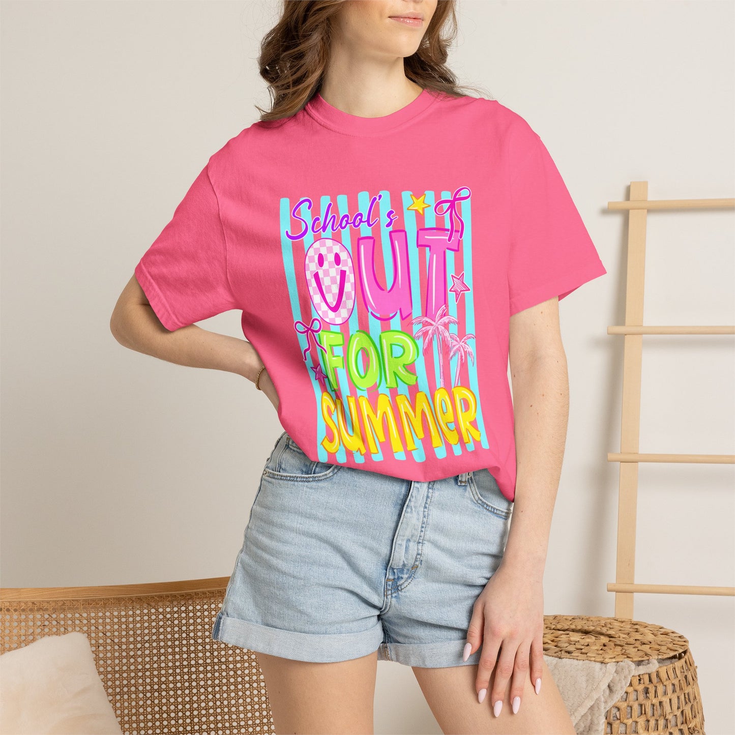School's Out for Summer T-Shirt On Comfort Colors