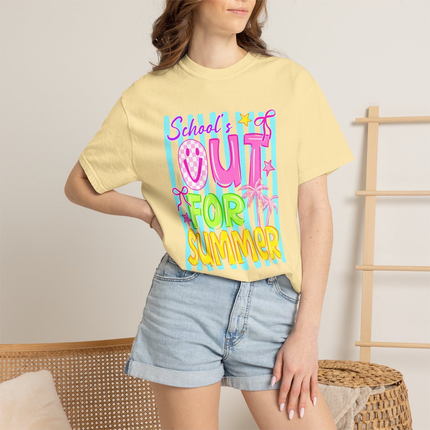 School's Out for Summer T-Shirt On Comfort Colors
