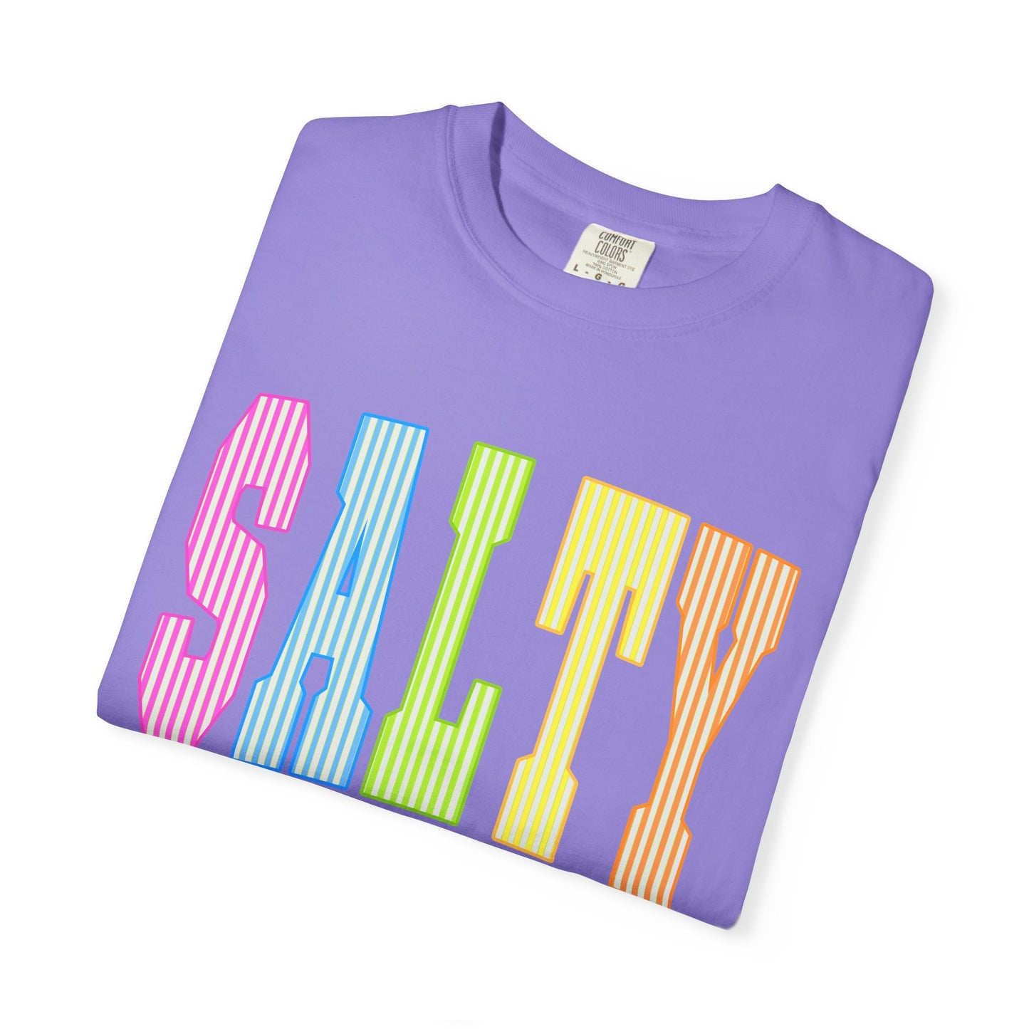 Salty Rainbow Text T-Shirt