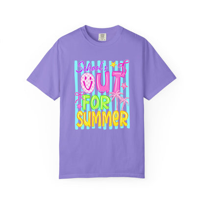 School's Out for Summer T-Shirt On Comfort Colors