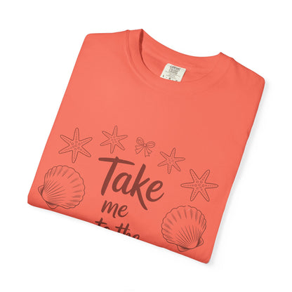 Take Me to the Beach T-Shirt — Summer Shells Graphic Tee