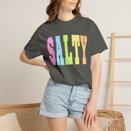 Salty Rainbow Text T-Shirt