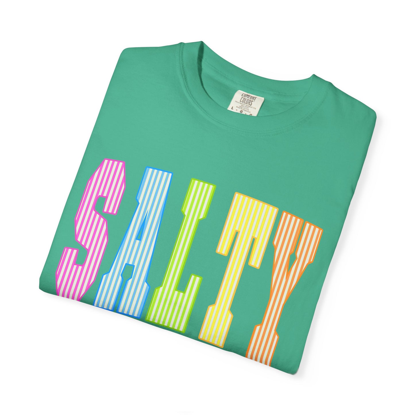 Salty Rainbow Text T-Shirt