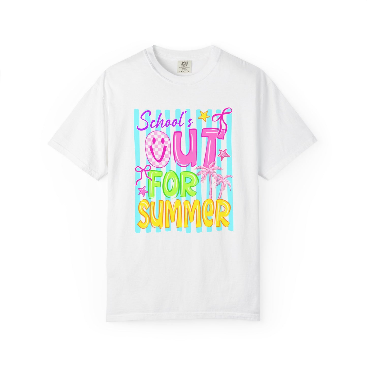 School's Out for Summer T-Shirt On Comfort Colors