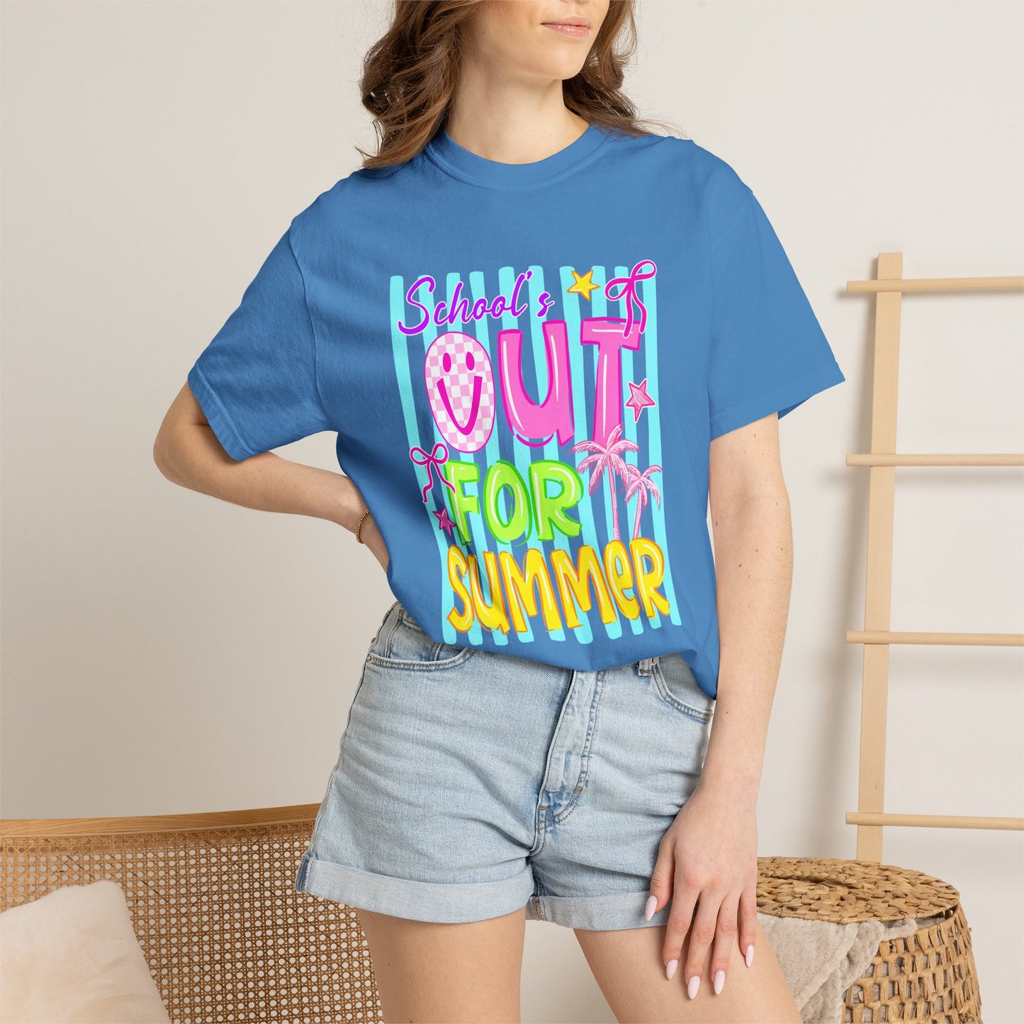 School's Out for Summer T-Shirt On Comfort Colors