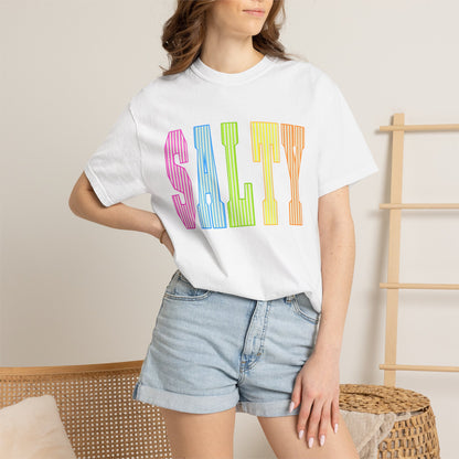 Salty Rainbow Text T-Shirt