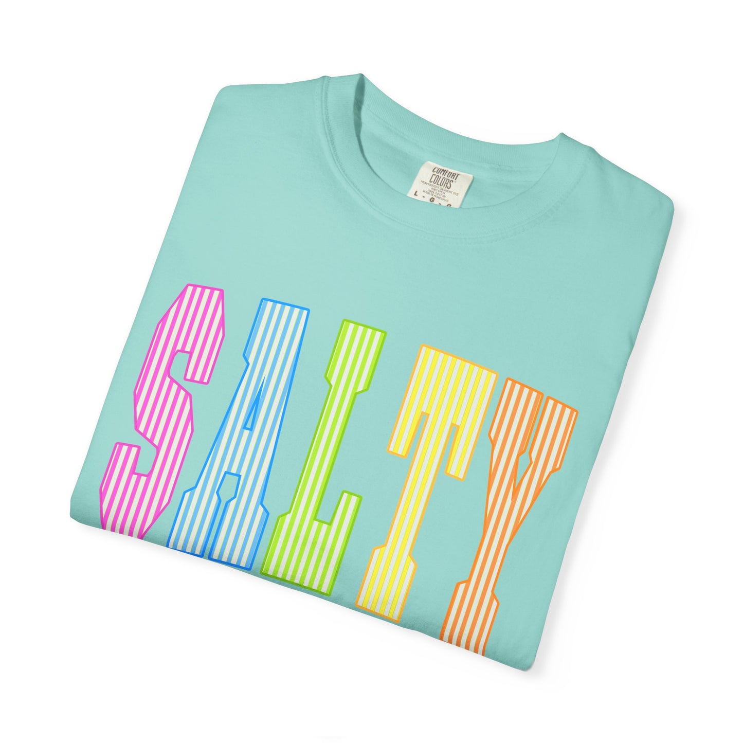 Salty Rainbow Text T-Shirt