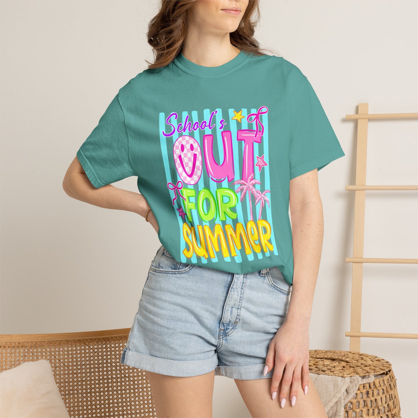 School's Out for Summer T-Shirt On Comfort Colors